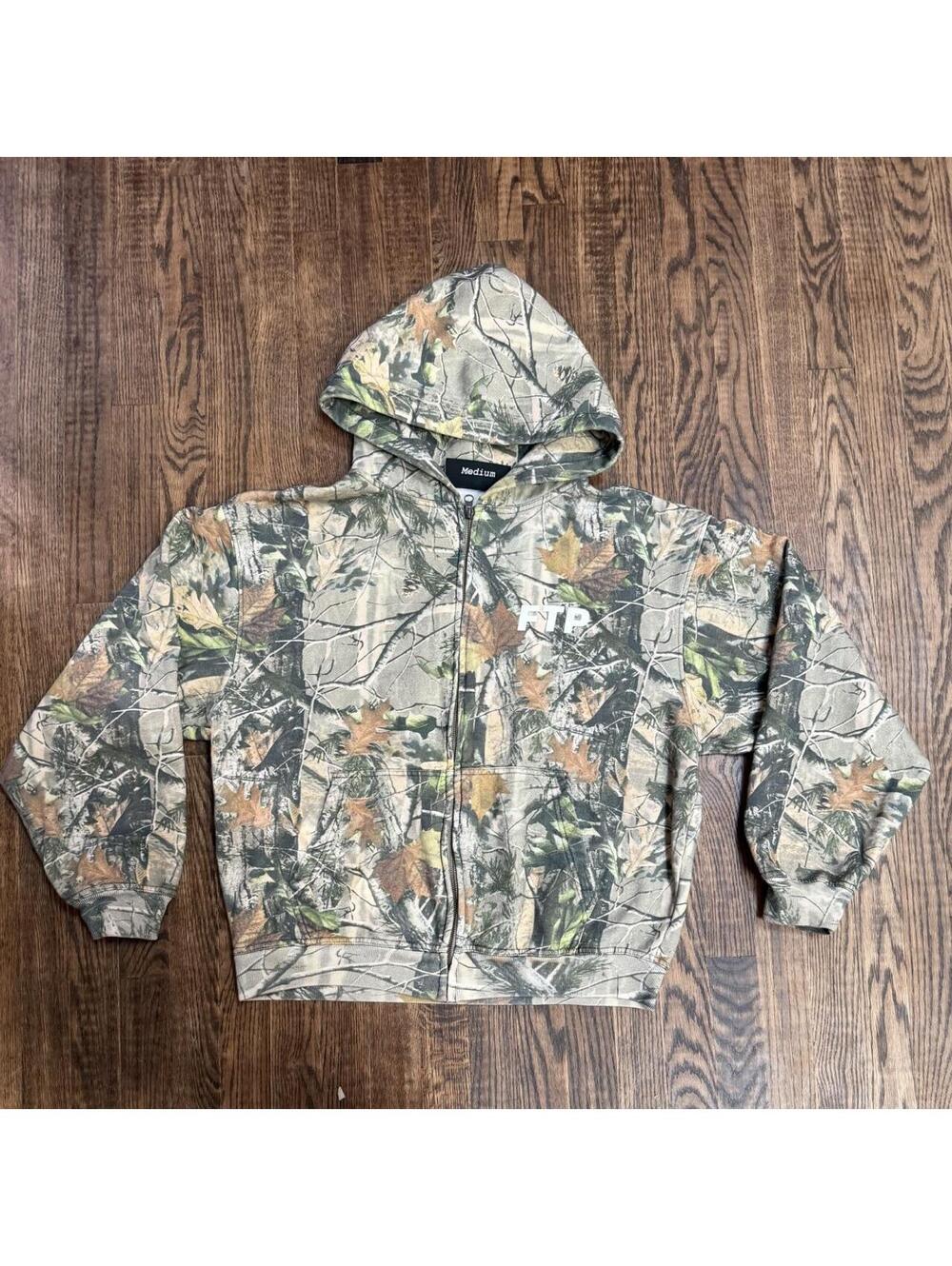 FTP Camo Zip Up Realtree Hoodie Camo